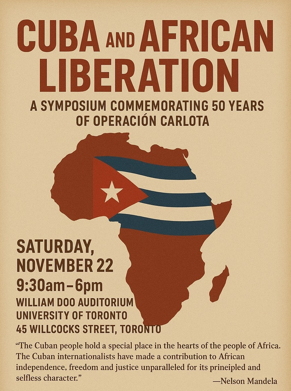 CUBA AND AFRICAN LIBERATION