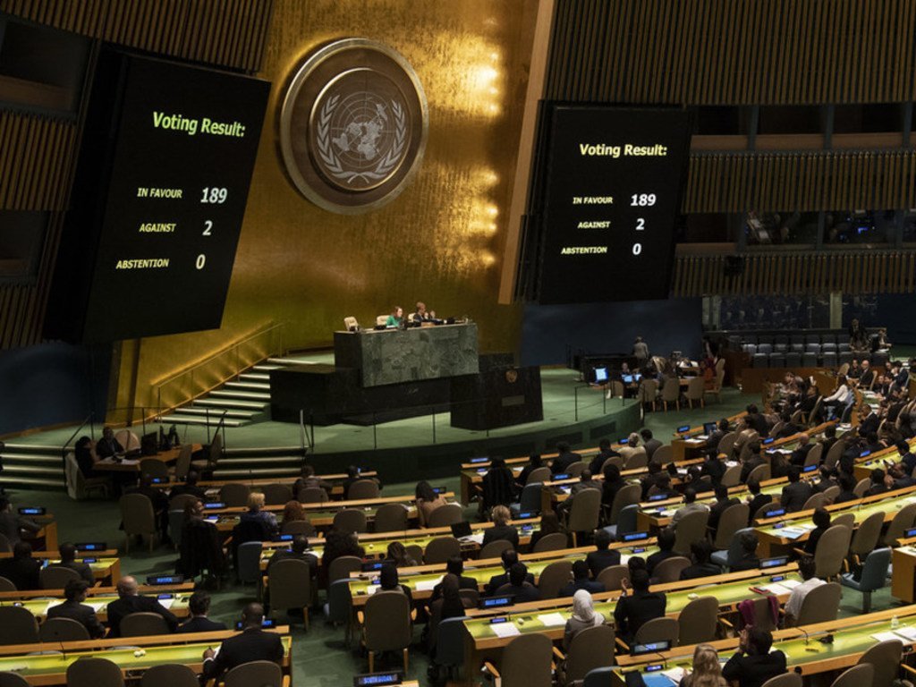 Denouncement of U.S. Coercion Against Countries that Historically Support Cuba at the UN General Assembly Vote to Condemn the Blockade
