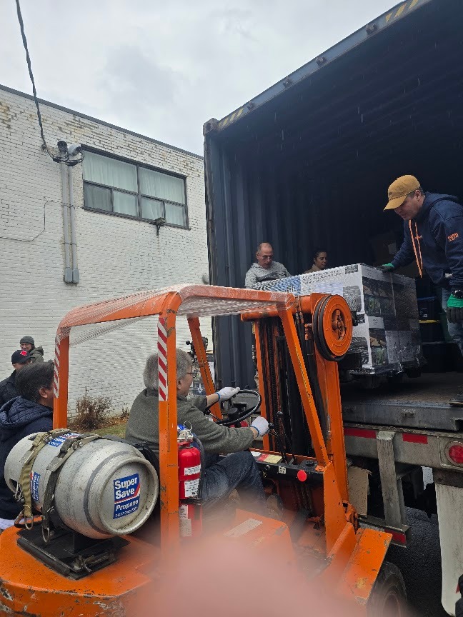 CNC Sends another shipping container of aid to cuba